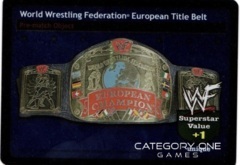 World Wrestling Federation European Title Belt (2.0)